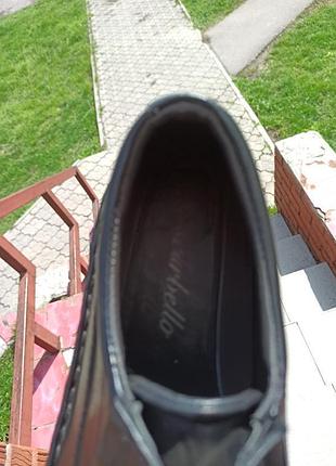 Новые кожаные туфли genuine leather 7