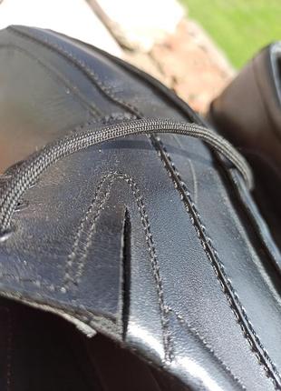 Новые кожаные туфли genuine leather 8