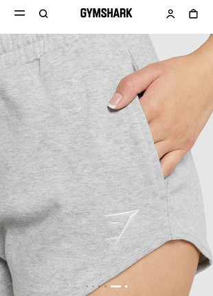 Шорты gymshark training sweat shorts, size m(может быть также на l), состояние идеальный, полупояс резинка, 36-46 см