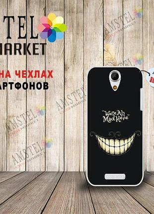 Оригинальный бампер с принтом для doogee y100x улыбка