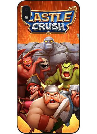 Силиконовый чехол с картинкой для samsung galaxy a01 core a013f игра кастл краш