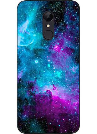 Чехол силиконовый для xiaomi redmi 5 с картинкой космос