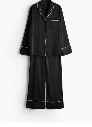 Атласна піжама h&m  стан  нової