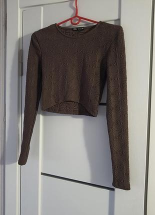 Кофточка лонгслив zara