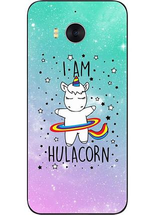 Силіконовий чохол для huawei y5 2017 з картинкою єдиноріг