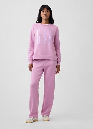 Свитшот на флисе gap с логотипом 5