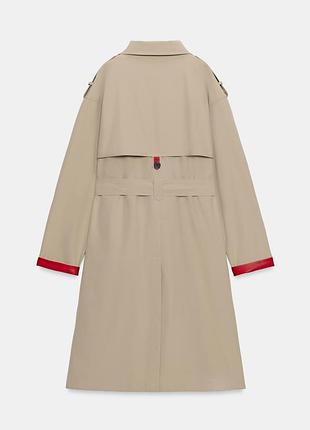 Тренч с поясом water-repellent windproof 8