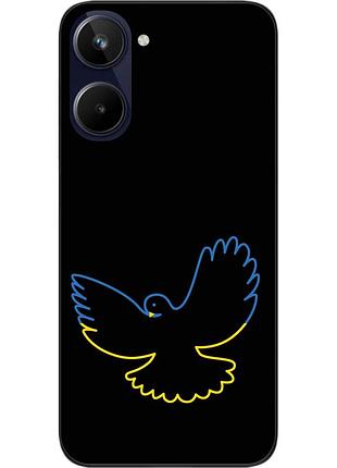 Оригінальний чохол epik для realme 10 4g з картинкою український голуб
