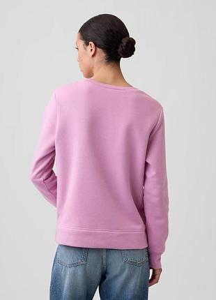 Свитшот на флисе gap с логотипом 2
