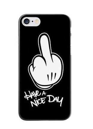 Эксклюзивный чехол накладка для iphone 7 с рисунком рука