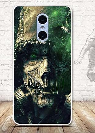 Силіконовий чохол бампер для xiaomi redmi note 4 з картинкою монстр