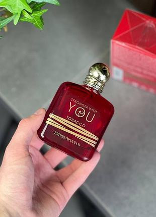 Armani stronger with you tobacco