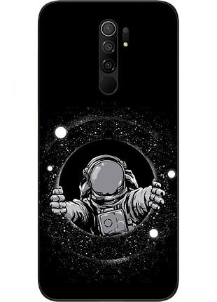 Силиконовый чехол с картинкой для xiaomi redmi 9 обзор космонавта