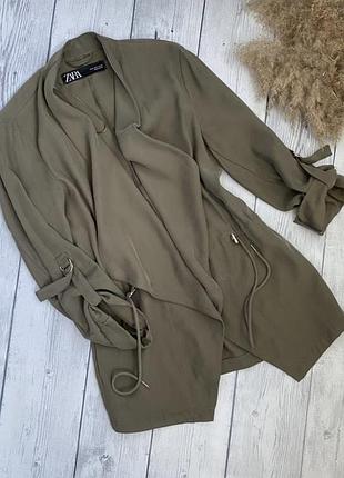 Пиджак накидка женская от  zara s(8)36