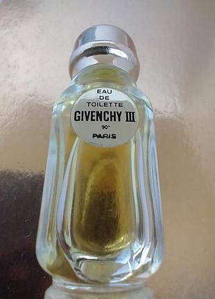Givenchy iii givenchy  винтаж миниатюра 4 мл оригинал 6