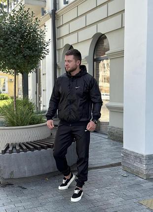 Ветровка "windrunner jacket" черная + брюки "president" черные. всегда в наличии ✅