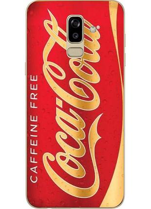 Чохол для samsung j810f galaxy j8 2018 з картинкою кока кола
