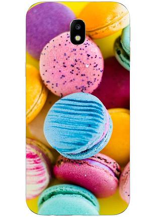 Чохол бампер для samsung galaxy j3 2018 з принтом солодощі