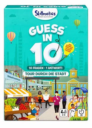 Настільна гра skillmatics guess in 10 «tour durch die stadt» — вгадай за 10 запитань, німецькомовне видання, 7+