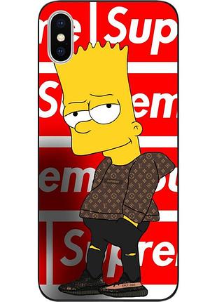Силіконовий чохол для iphone x з картинкою бравл старс