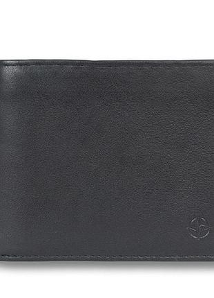 Чоловіче портмоне tony perotti натуральна шкіра cortina 5053 nero (90125) чорне