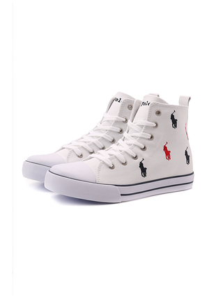 Оригінальні підросткові кросівки кеди polo ralph lauren hitop