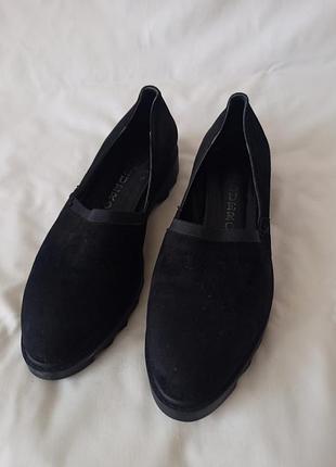 Черные лоферы guero 38 5