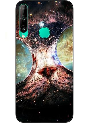 Оригінальний чохол для huawei p40 lite e з картинкою космокот
