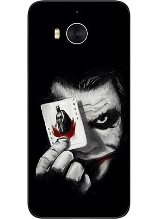 Силиконовый чехол для huawei y5 2017 с картинкой джокер с картой