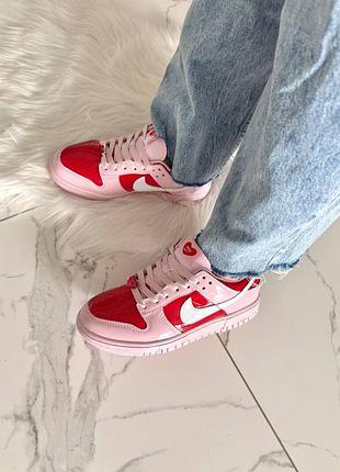 Кроссовки nike sb dunk valentine's day 3
