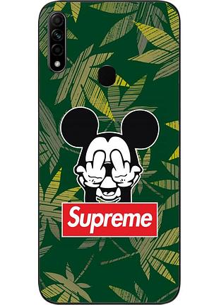 Силіконовий чохол для oppo a31 з картинкою міккі supreme