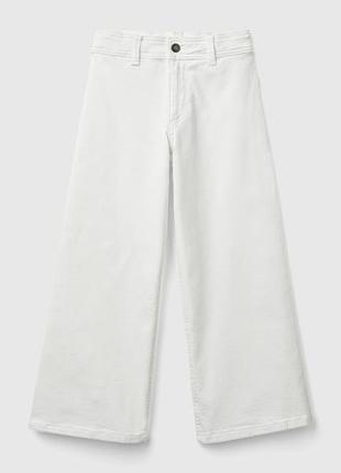 Детские белые кюлоты брюки benetton