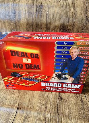 Настільна гра «deal or no deal» гроші або кохання»), випущена британською компанією drumond park