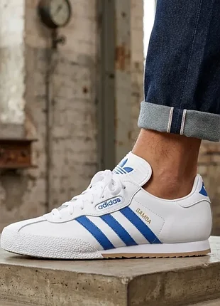 Новые мужские кроссовки adidas samba super оригинал размер 40-41