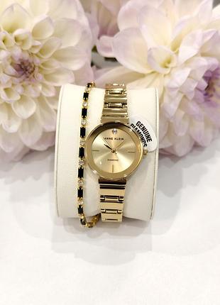 Жіночий годинник anne klein ak/2434chgb браслет в подарунок