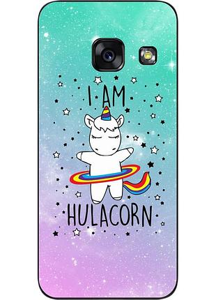 Силіконовий чохол для samsung a7 2017 galaxy a720 з картинкою єдиноріг