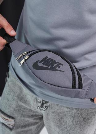 Бананка nike серая (маленькая) # 5
