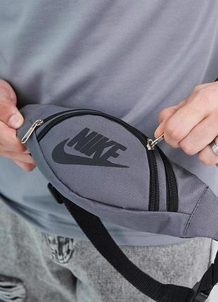 Бананка nike серая (маленькая) # 7