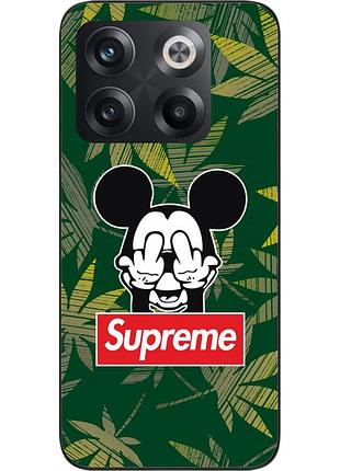 Оригінальний чохол epik для oneplus 10t з картинкою мікі supreme