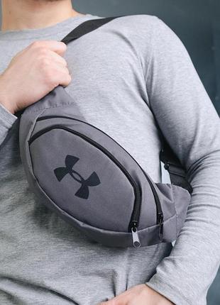 Бананка under armour серая #