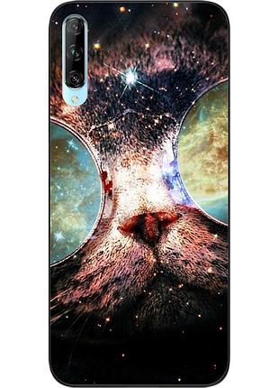 Оригинальный чехол для huawei p smart pro с картинкой космокот