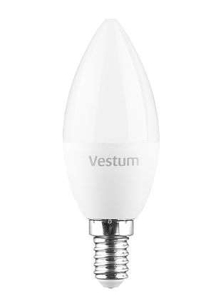 Світлодіодна лампа vestum c37 8w 4100k 220v e14 1-vs-1311