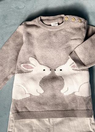 Светр бавовняний h&m 2