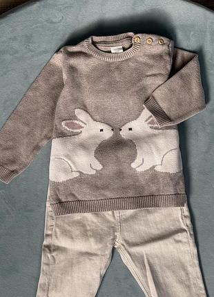 Светр бавовняний h&m 4