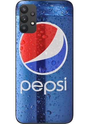 Силіконовий чохол для samsung a32 galaxy a325f з картинкою pepsi
