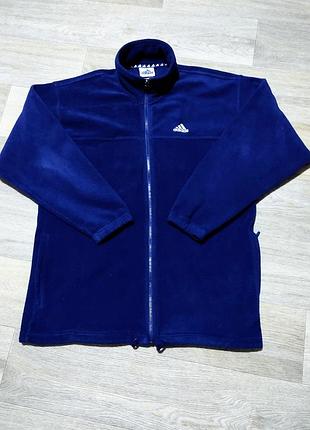 Чоловіча толстовка на блискавці adidas, розмір l.