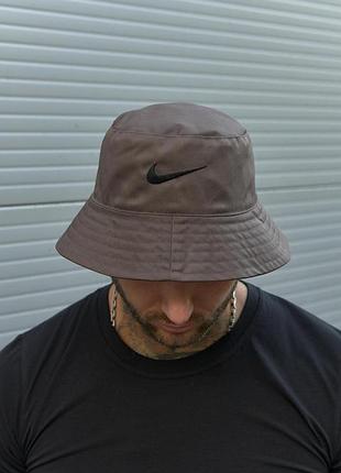 Панама бавовняна базова nike коричнева #