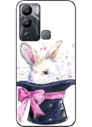 Чохол силіконовий epik для infinix hot 12i з картинкою кролик