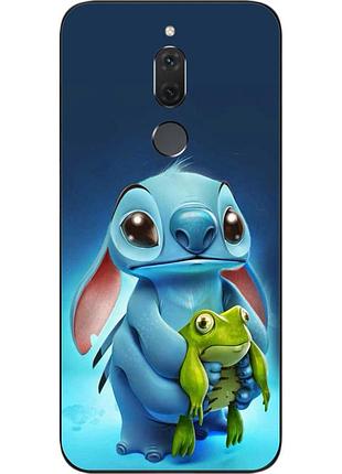 Силіконовий чохол бампер для huawei mate 10 lite з картинкою стіч
