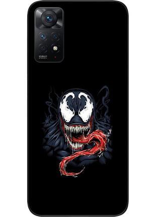 Силиконовый чехол для xiaomi redmi note 11 pro с картинкой веном